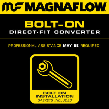 MagnaFlow Direct Fit Catalytic Converter 01-05 Porsche 911 3.6L Front Left (California)