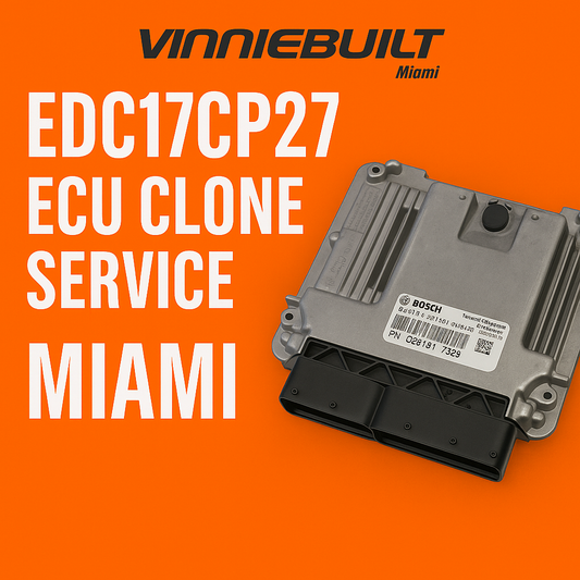 EDC17CP27 ECU Clone Service
