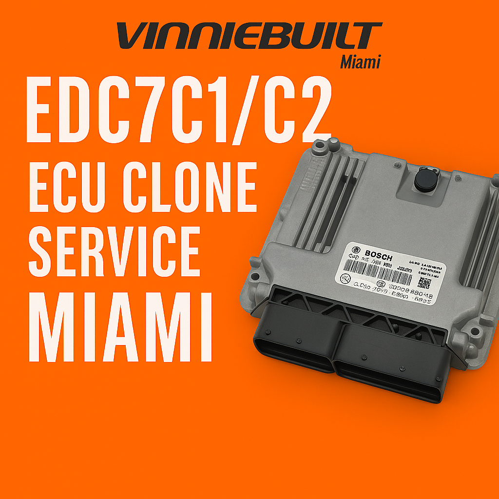 EDC7C1 / EDC7C2 ECU Clone Service