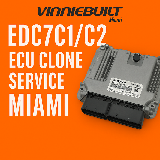 EDC7C1 / EDC7C2 ECU Clone Service