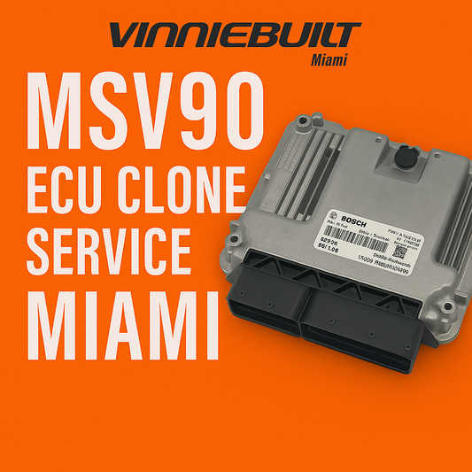 MSV90 ECU Clone Service