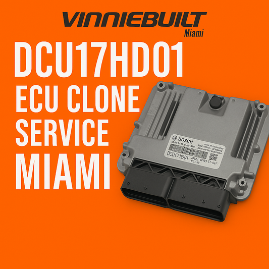 DCU17HD01 ECU Clone Service