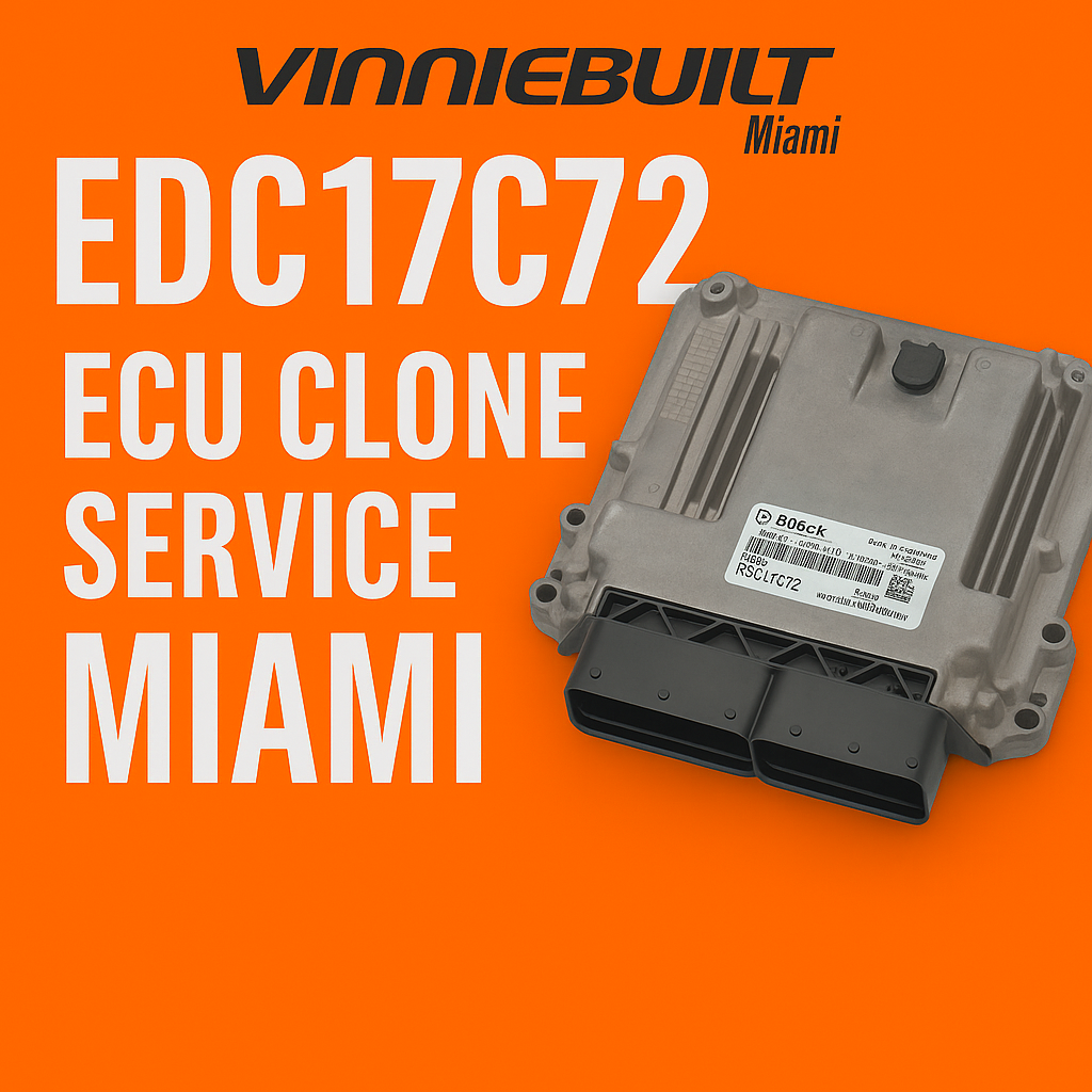 EDC17C72 ECU Clone Service