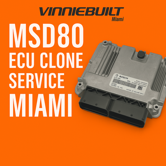 MSD80 ECU Clone Service