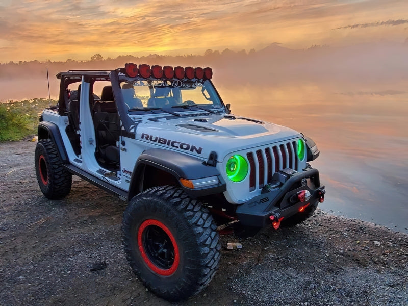 Oracle Oculus Bi-LED Projector Headlights for Jeep JL/Gladiator JT - w/ BC1 Controller