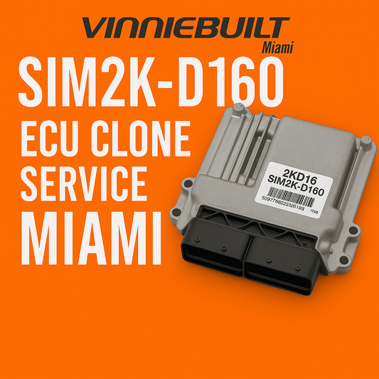 SIM2K-D160 ECU Clone Service