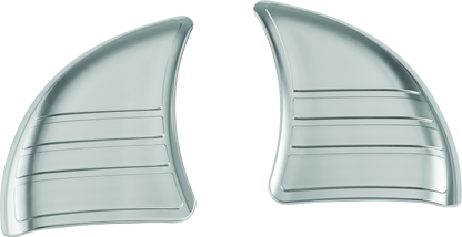 Kuryakyn Tri-Line Inner Fairing Cover Plates Chrome