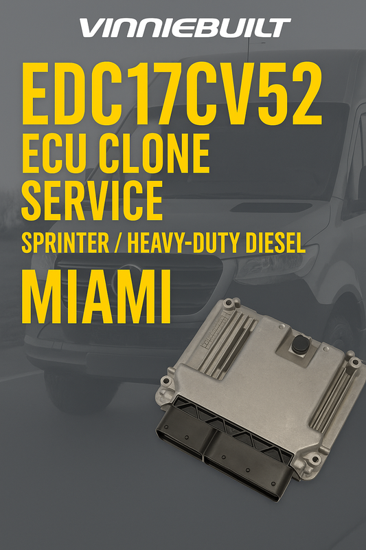 EDC17CV52 ECU Clone Service