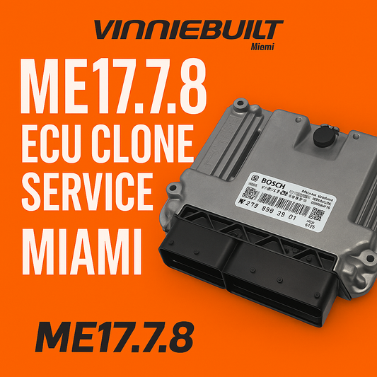 ME17.7.8 ECU Clone Service