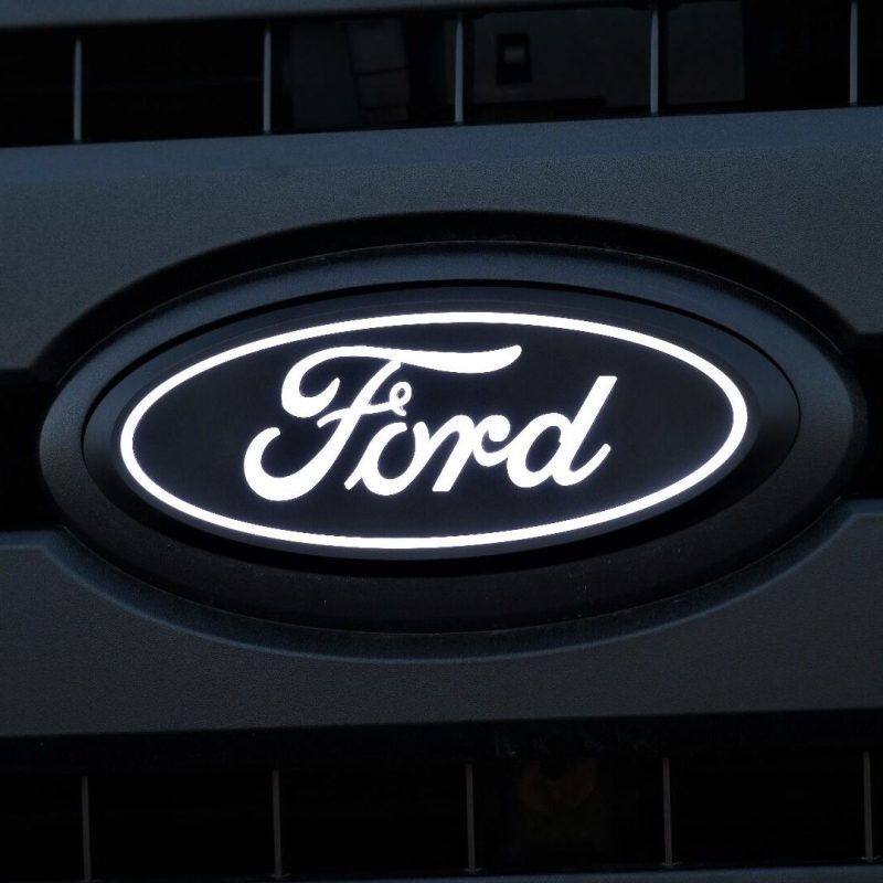 Putco 18-20 Ford F-150 Front Luminix Ford LED Emblem - Fits Honeycomb Grille