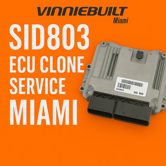 SID803 ECU Clone Service