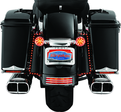 Kuryakyn Rear Fender Accents FLHRXS / FLHX/FLHXS / FLTRX/XS Models Chrome