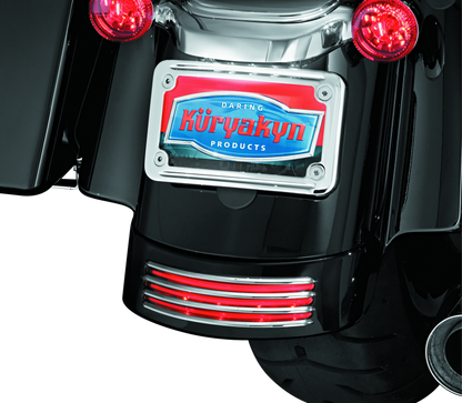 Kuryakyn Rear Fender Accents FLHRXS / FLHX/FLHXS / FLTRX/XS Models Chrome