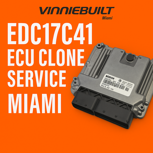 EDC17C41 ECU Clone Service