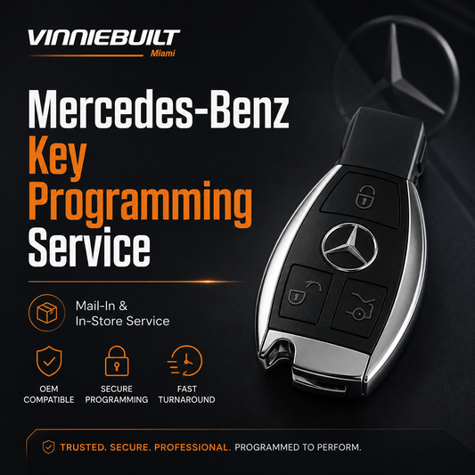 2002-2013 Mercedes-Benz Key + Programming Service