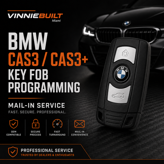 2007-2014 BMW CAS3 / CAS3+ Key Fob Programming Service