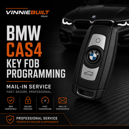 2010-2016 BMW CAS4 / CAS4+ Key Fob + Programming Service