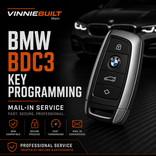 2020-2026 BMW BDC3 Key Programming Service