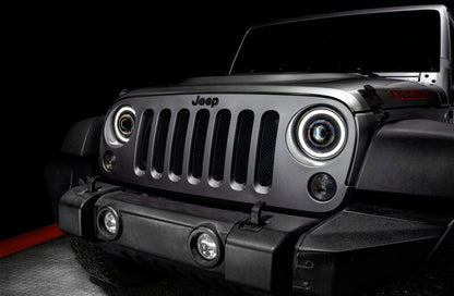 Oracle Oculus 7in Bi-LED Projector Headlights for Jeep Wrangler JK - 6000K