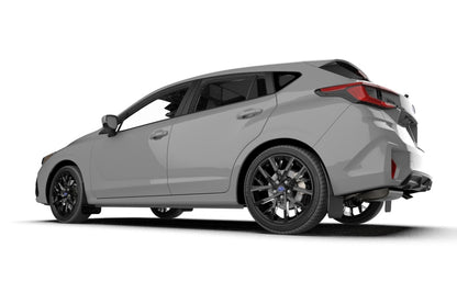 Rally Armor 24-26 Subaru Impreza Black UR Mud Flap w/ Red Logo