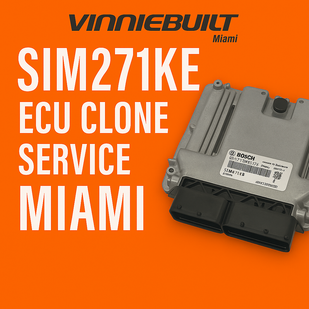 SIM271KE ECU Clone Service
