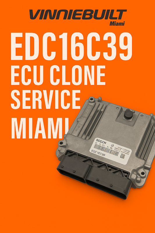 EDC16C39 ECU Clone Service