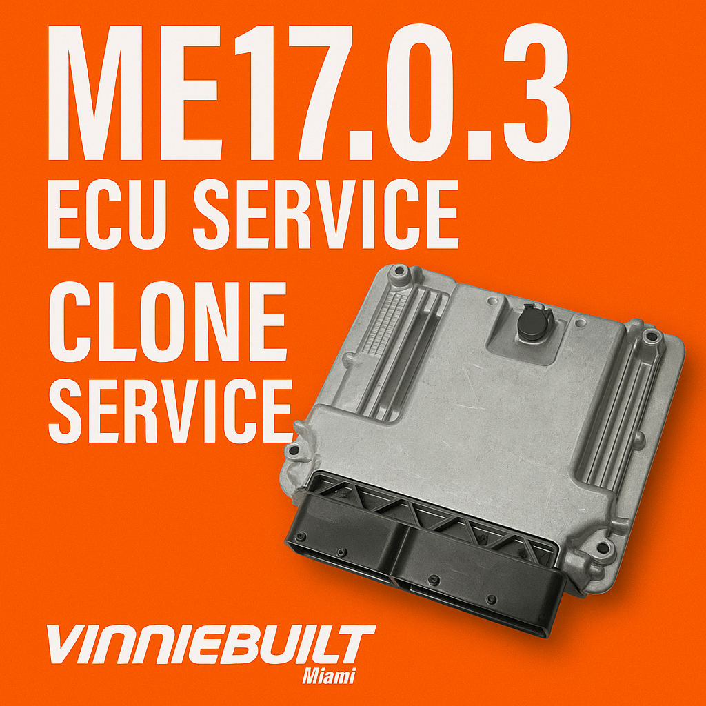 ME17.0.3 ECU Clone Service