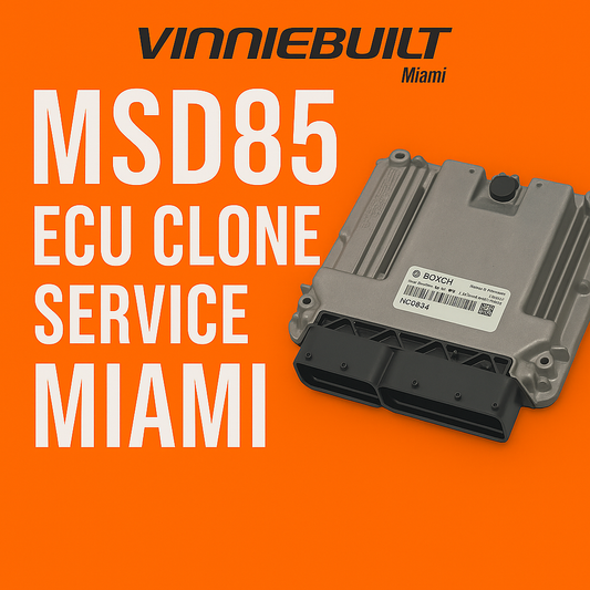 MSD85 ECU Clone Service