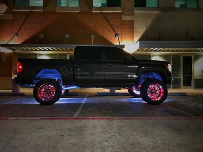 Oracle LED Illuminated Wheel Rings - ColorSHIFT - 15in. - ColorSHIFT No Remote