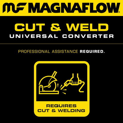 MagnaFlow Universal Catalytic Converter 2 inch T2 Rear