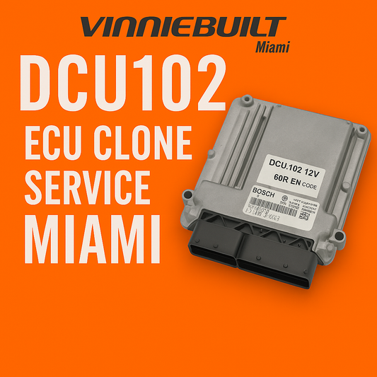 DCU102 ECU Clone Service