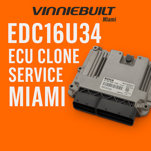EDC16U34 ECU Clone Service