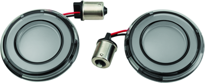 Kuryakyn Tracer L.E.D. Rear Turn Signal Insert, Red Light/Smoke Lens 1156