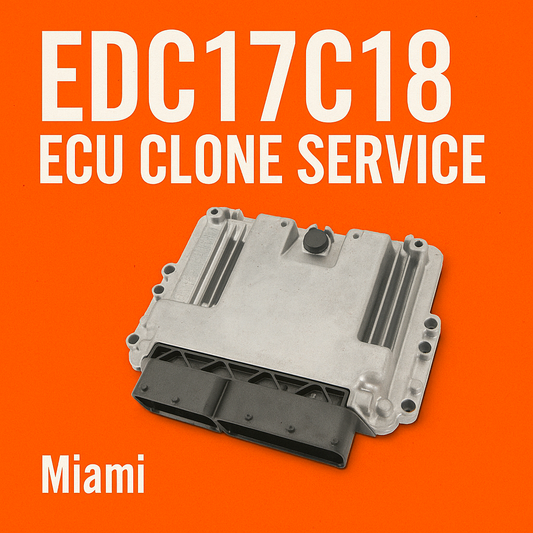EDC17C18 ECU Clone Service