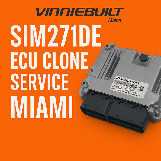 SIM271DE ECU Clone Service