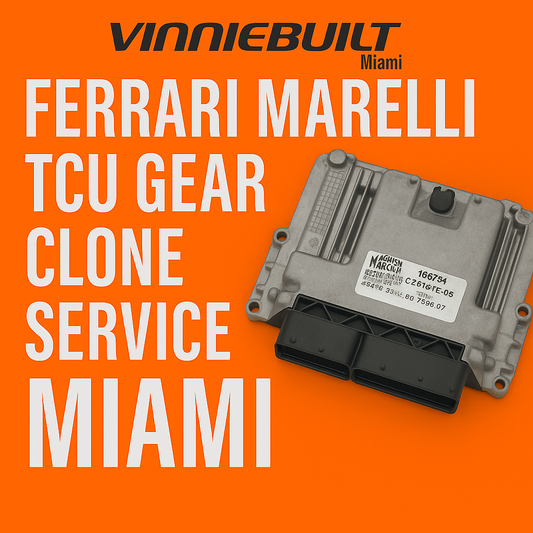 Ferrari Marelli TCU Gear Clone Service