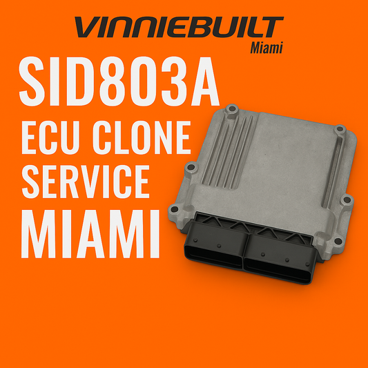 SID803A ECU Clone Service