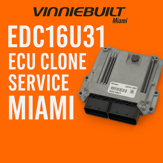 EDC16U31 ECU Clone Service