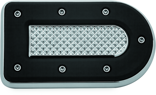 Kuryakyn Heavy Industry Brake Pedal Pad FL Models Chrome