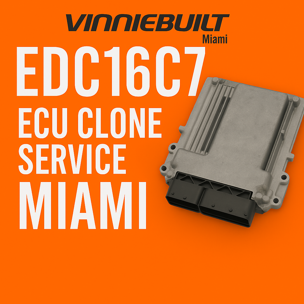EDC16C7 ECU Clone Service