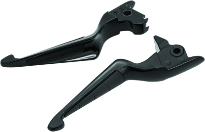 Kuryakyn ISO Levers 14-16 HD Touring Black