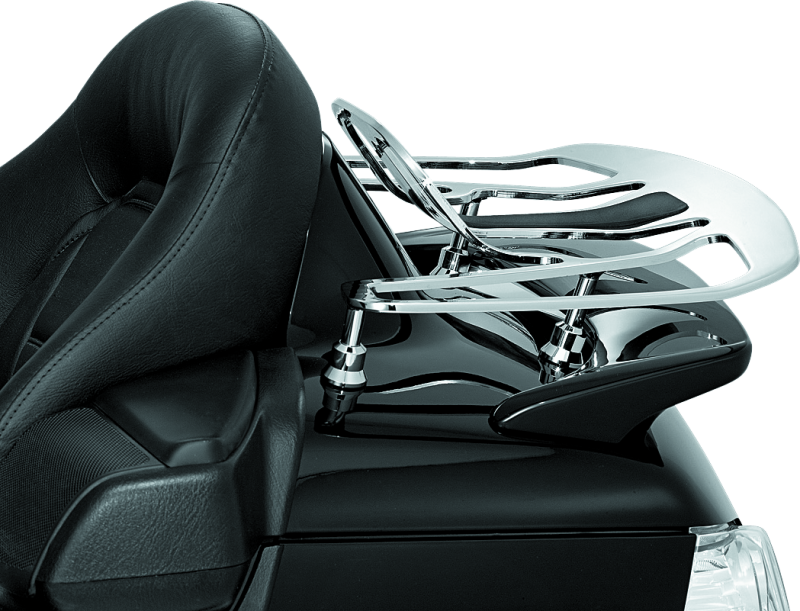 Kuryakyn Luggage Rack Risers 01-17 Honda GL1800 Except F6B Models - Chrome