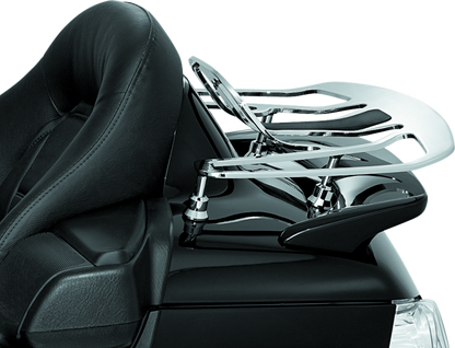 Kuryakyn Luggage Rack Risers 01-17 Honda GL1800 Except F6B Models - Chrome