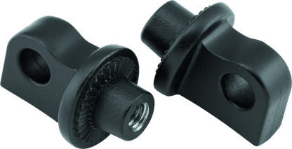 Kuryakyn Splined Peg Adapter Satin Black