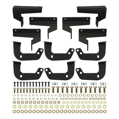 Westin 18-22 Jeep Wrangler JL Unlimited Outlaw Nerf Step Bars - Textured Black