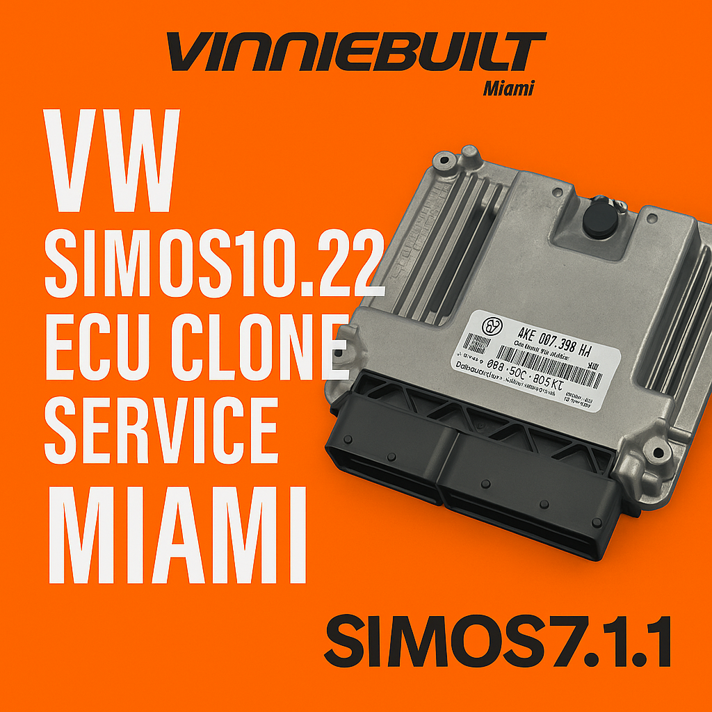VW SIMOS10.22 ECU Clone Service