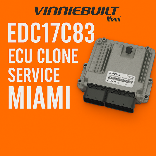 EDC17C83 ECU Clone Service