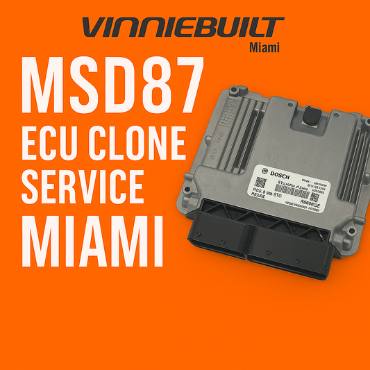 MSD87 ECU Clone Service