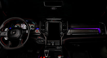 Oracle 19-22 Ram Fiber Optic LED Interior Ambient Dash Kit - (3PCS) -