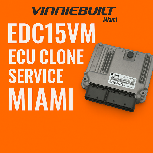 EDC15VM CLONE PROGRAM SERVICE MIAMI ECU ECM